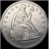 Image 1 : 1845 Seated Liberty Dollar CLOSELY UNCIRCULATED