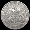 Image 2 : 1853 Arws & Rays Seated Liberty Half Dollar UNCIRC