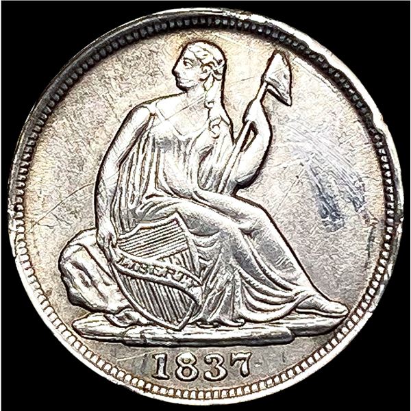1837 Seated Liberty Half Dime HIGH GRADE