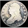 Image 1 : 1824 Capped Bust Half Dollar NICELY CIRCULATED