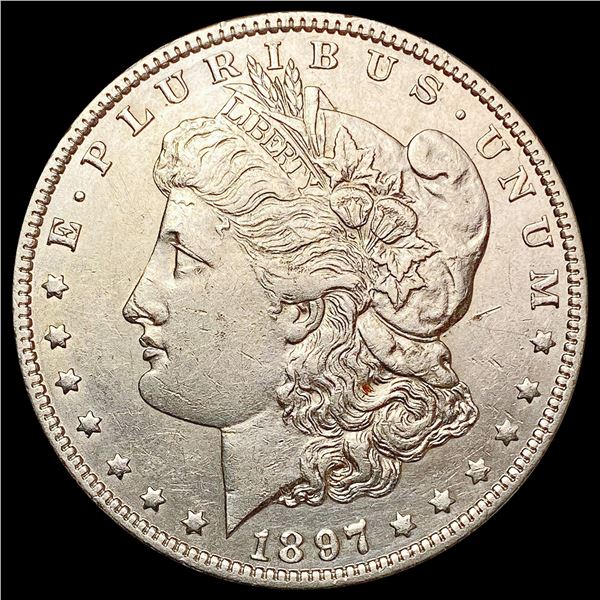 1897-O Morgan Silver Dollar CLOSELY UNCIRCULATED