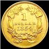 Image 2 : 1854 Rare Gold Dollar CLOSELY UNCIRCULATED