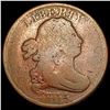 Image 1 : 1804 Draped Bust Half Cent NICELY CIRCULATED