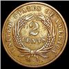Image 2 : 1865 Two Cent Piece NEARLY UNCIRCULATED