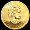 Image 1 : 2008 Canadian Gold Maple 1oz Gold UNCIRCULATED