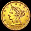 Image 1 : 1904 $2.50 Gold Quarter Eagle UNCIRCULATED