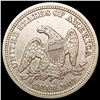 Image 2 : 1854 Seated Liberty Quarter CLOSELY UNCIRCULATED
