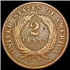 Image 2 : 1870 Two Cent Piece LIGHTLY CIRCULATED