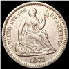 Image 1 : 1871 Seated Liberty Half Dime CLOSELY UNCIRCULATED