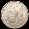 Image 2 : 1872 Seated Liberty Half Dollar NEARLY UNCIRCULATE
