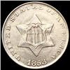 Image 1 : 1853 Silver Three Cent UNCIRCULATED