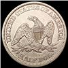 Image 2 : 1843 Seated Liberty Half Dollar CLOSELY UNCIRCULAT