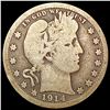 Image 1 : 1914-S Barber Quarter NICELY CIRCULATED