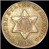 Image 1 : 1853 Silver Three Cent ABOUT UNCIRCULATED