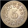 Image 2 : 1867 Shield Nickel LIGHTLY CIRCULATED