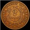Image 2 : 1870 Two Cent Piece CLOSELY UNCIRCULATED