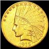 Image 1 : 1915 $10 Gold Eagle CLOSELY UNCIRCULATED