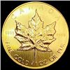 Image 2 : 1986 Canada Gold Maple 1oz SUPERB GEM BU