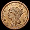 Image 1 : 1846 Tall Date Braided Hair Cent CLOSELY UNCIRCULA