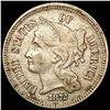 Image 1 : 1872 Nickel Three Cent LIGHTLY CIRCULATED