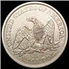 Image 2 : 1843 Seated Liberty Half Dollar CLOSELY UNCIRCULAT