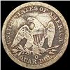 Image 2 : 1844-O Seated Liberty Quarter NICELY CIRCULATED