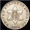 Image 1 : 1853 Silver Three Cent LIGHTLY CIRCULATED