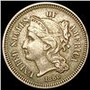 Image 1 : 1866 Nickel Three Cent NEARLY UNCIRCULATED