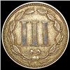 Image 2 : 1869 Nickel Three Cent CLOSELY UNCIRCULATED