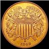 Image 1 : 1869 RED Two Cent Piece CHOICE BU