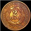 Image 2 : 1864 Two Cent Piece CLOSELY UNCIRCULATED