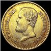 Image 1 : 1851 Brazil .5286oz Gold 20000 Reis CLOSELY UNCIRC