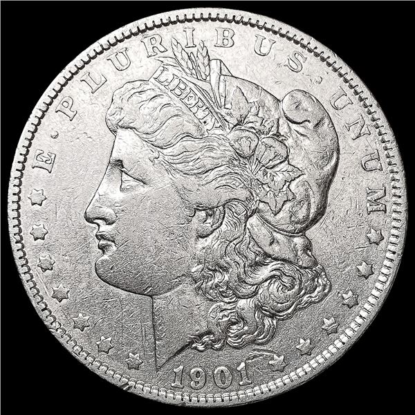 1901 Morgan Silver Dollar CLOSELY UNCIRCULATED
