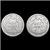 Image 2 : [2] Seated Lib Dimes [1883, 1889] CLOSELY UNCIRCUL