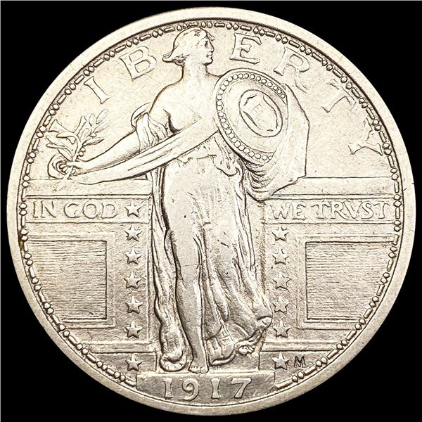 1917 Standing Liberty Quarter LIGHTLY CIRCULATED