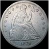 Image 1 : 1870 Seated Liberty Dollar LIGHTLY CIRCULATED