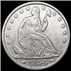 Image 1 : 1854 Arws Seated Liberty Half Dollar CLOSELY UNCIR