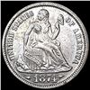 Image 1 : 1874 Arws Seated Liberty Dime CLOSELY UNCIRCULATED