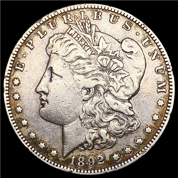 1892-S Morgan Silver Dollar ABOUT UNCIRCULATED