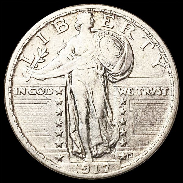 1917 FH Standing Liberty Quarter UNCIRCULATED