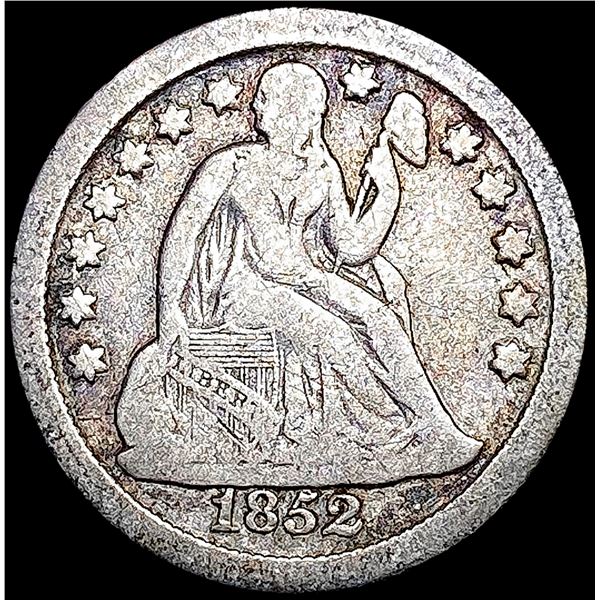 1852-O Seated Liberty Dime NICELY CIRCULATED