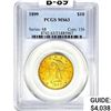 Image 1 : 1899 $10 Gold Eagle PCGS MS63