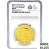 Image 1 : 2023 G.B Â£100 1oz. Gold NGC MS69 KCIII OBV 445th