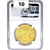 Image 2 : 2023 G.B Â£100 1oz. Gold NGC MS69 KCIII OBV 445th