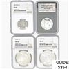 Image 1 : 1915-2014 [4] US Varied Silver Coinage NGC/PCS
