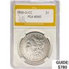 Image 1 : 1900-O/CC Morgan Silver Dollar PGA MS60