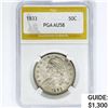 Image 1 : 1833 Capped Bust Half Dollar PGA AU58