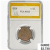 Image 1 : 1828 Classic Head Half Cent PGA MS65