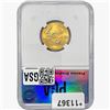 Image 2 : 1990 $10 American 1/4oz. Gold Eagle PGA MS70