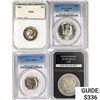 Image 1 : [4] US Varied Silver Coinage Generic  1889-1966